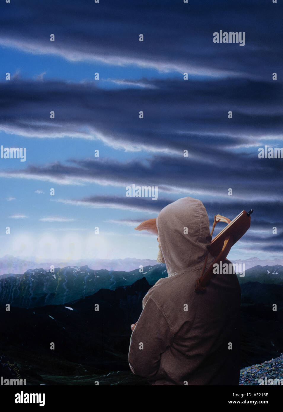 Willhelm tell beobachten Atomkatastrophe Kunstwerk der Schweiz