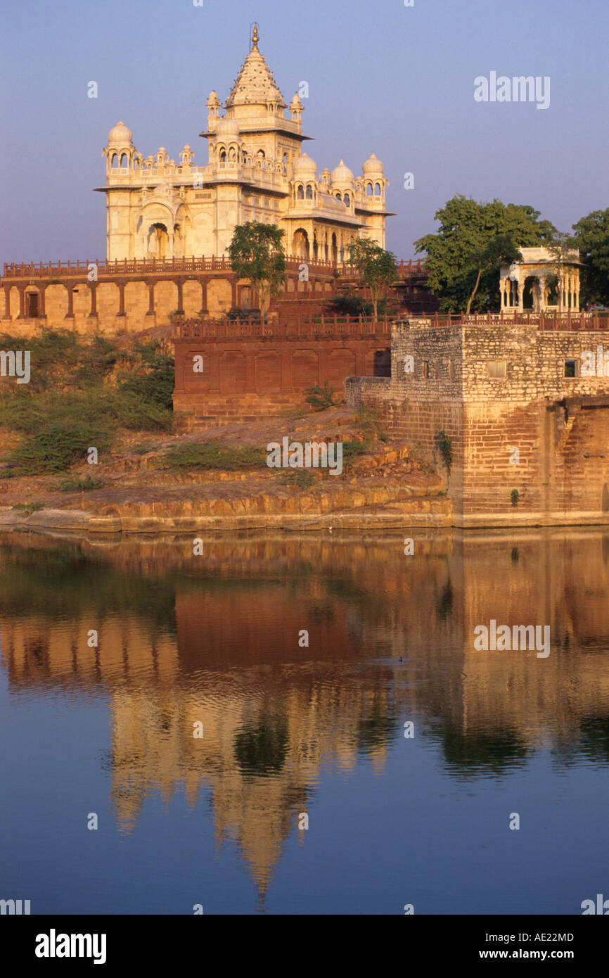 Indien Rajasthan Jodhpur Jaswant Thada Mausoleum Stockfoto