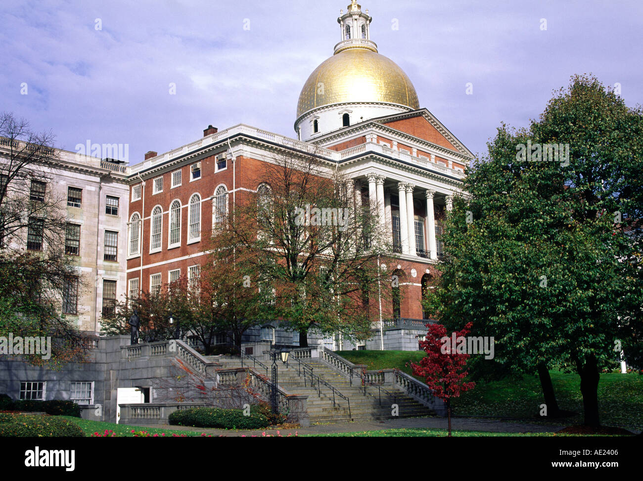 Massachusetts State House, Boston Stockfoto