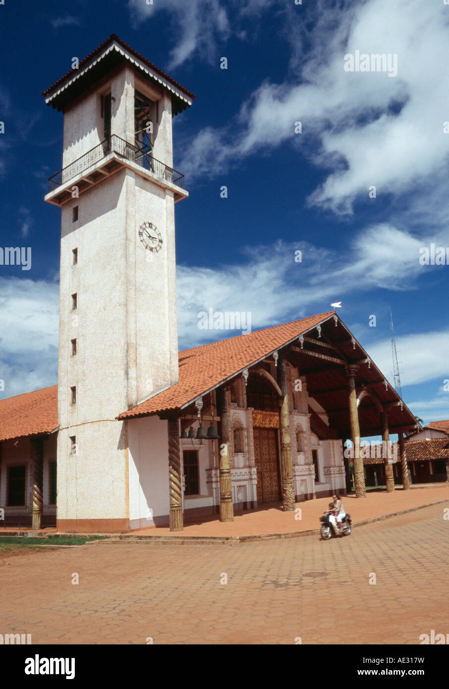 Jesuitenmission - San Ignacio de Velasco Bolivien Stockfoto