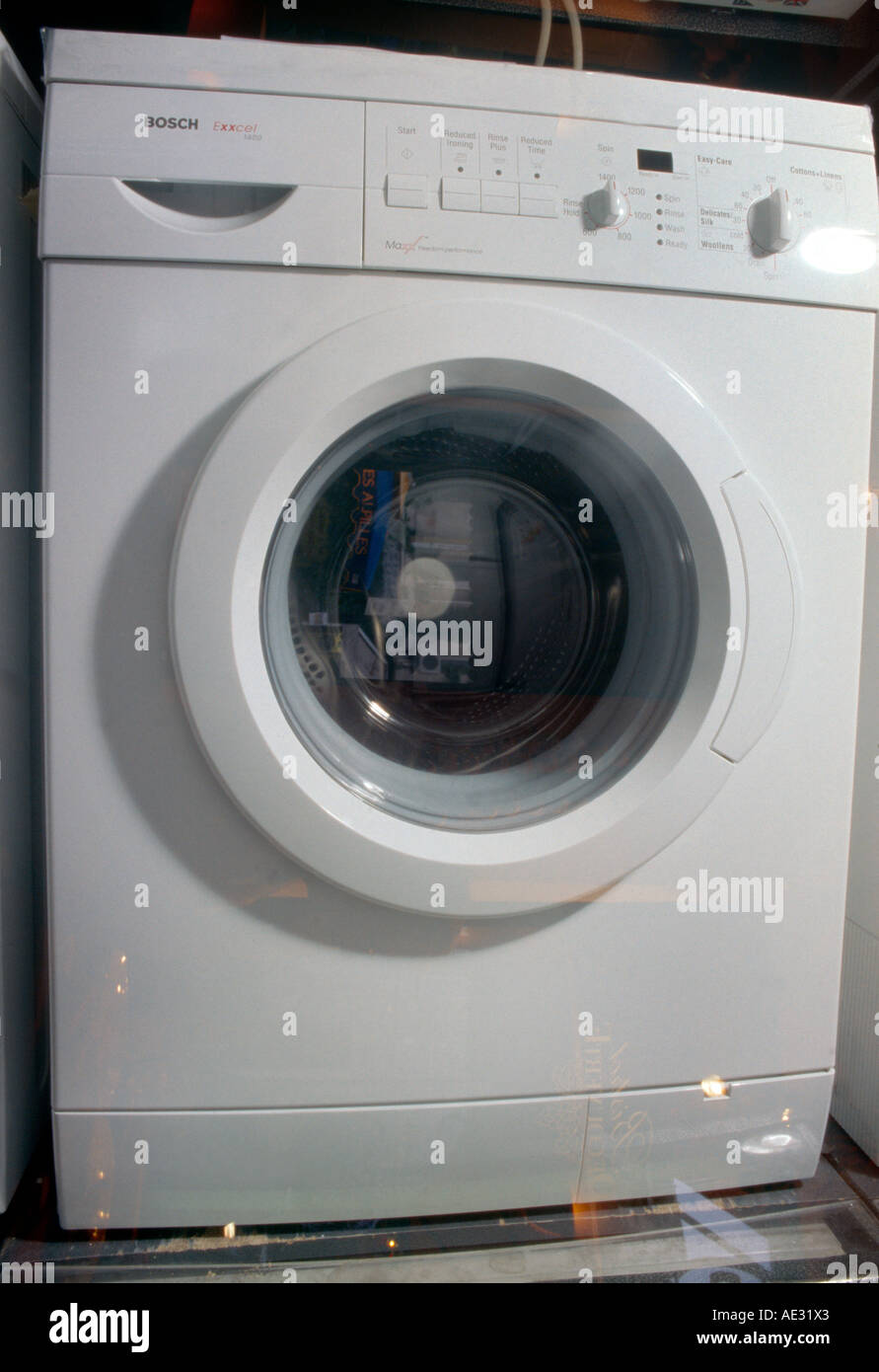 Bosch Waschmaschine Stockfoto