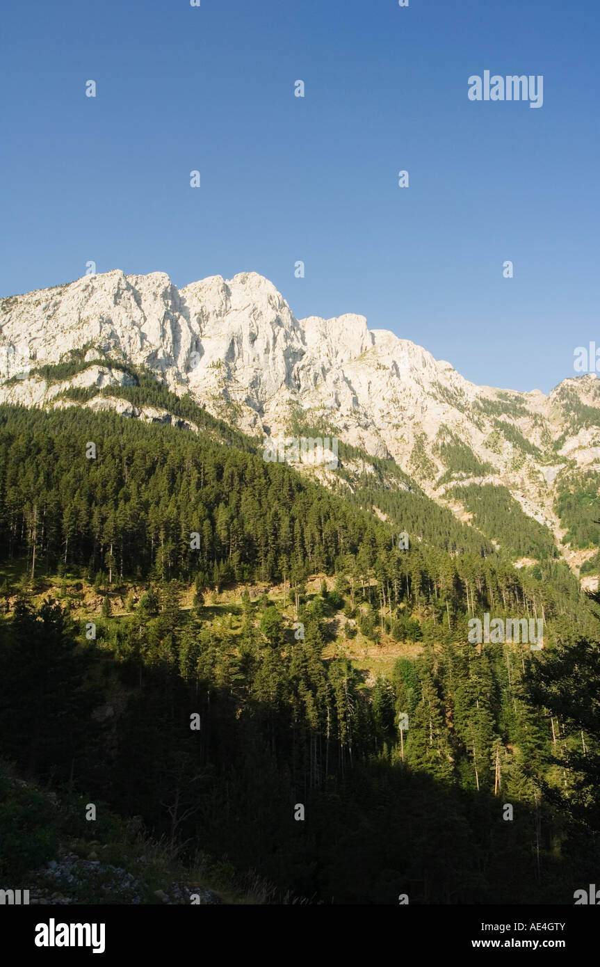 Serra del Cadi Bergkette, Katalonien, Spanien, Europa Stockfoto