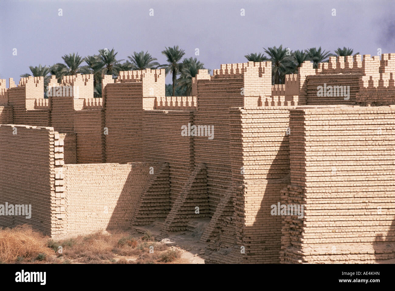 Die Stadt, Babylon, Irak, Naher Osten Stockfoto