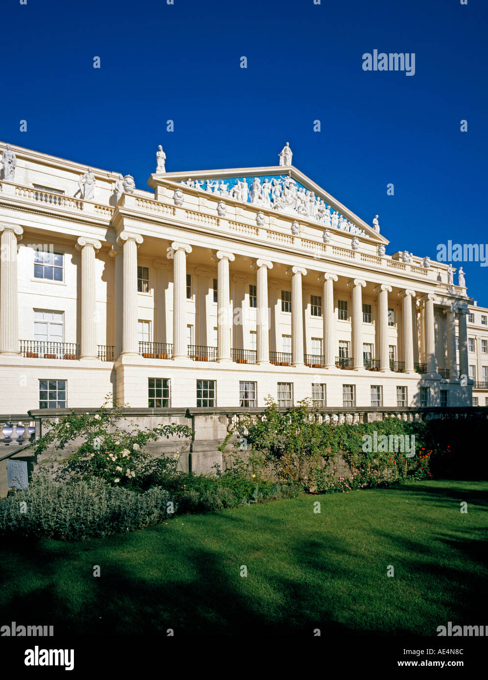 Cumberland Terrasse Regency Nash Terrasse Regent s Park London NW1 England Stockfoto