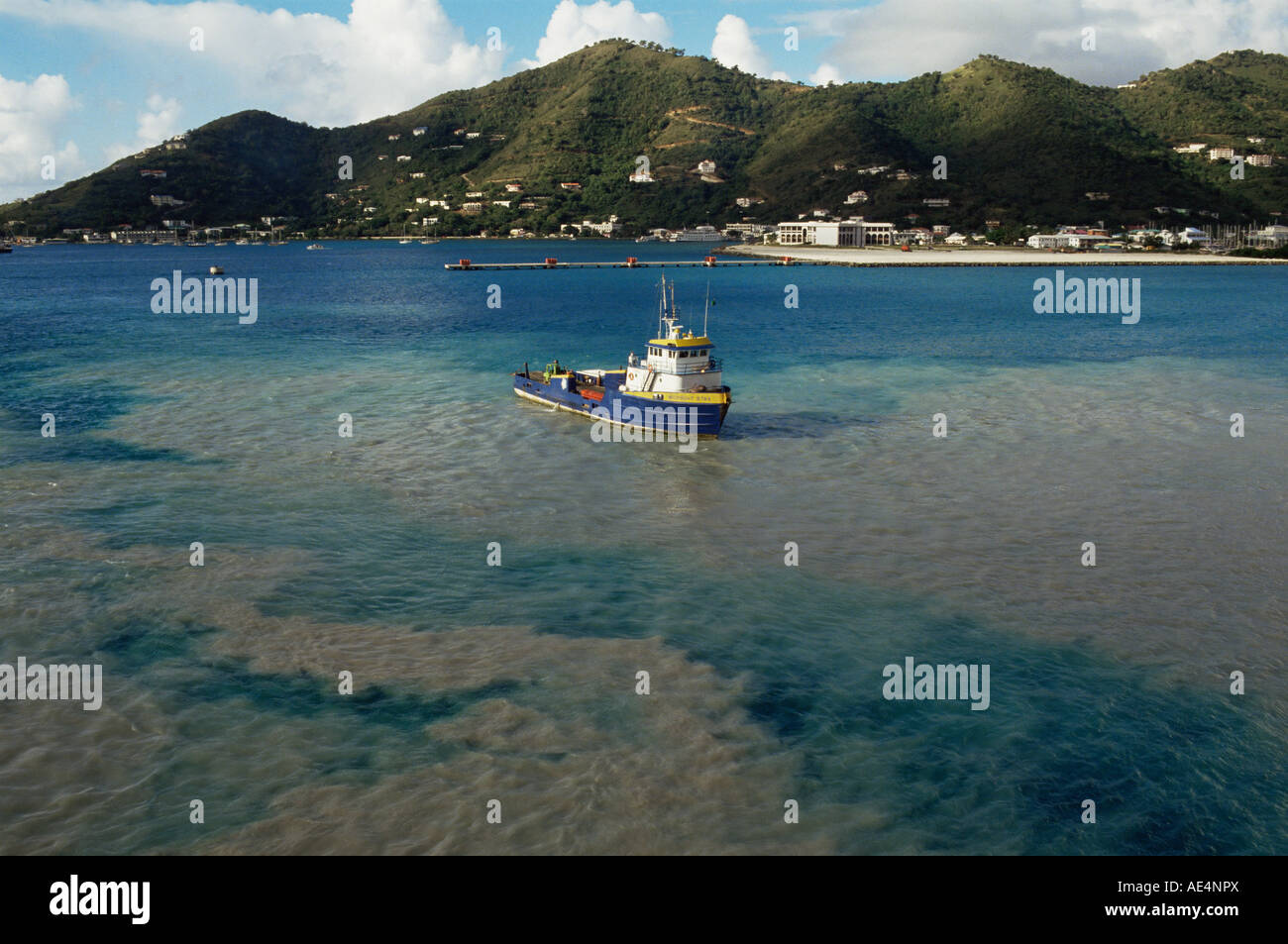 Hafen, Road Town, Tortola, British Virgin Islands, West Indies, Karibik, Mittelamerika Stockfoto