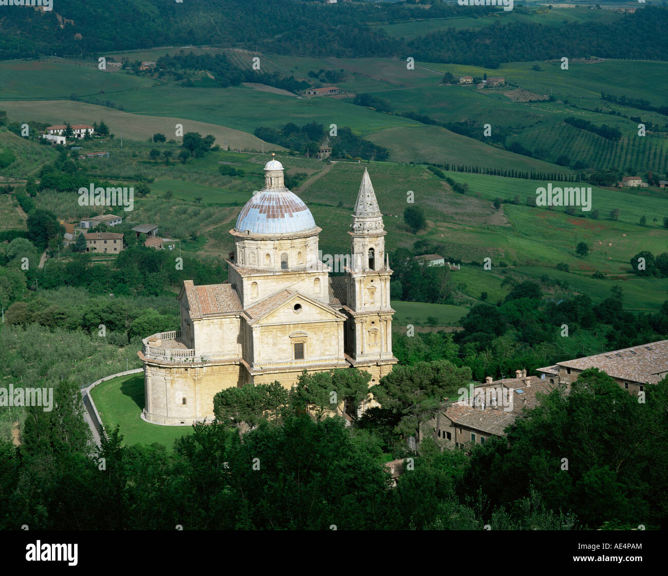 Chiesa di San Biagio, Montepulciano, Toskana, Italien, Europa Stockfoto