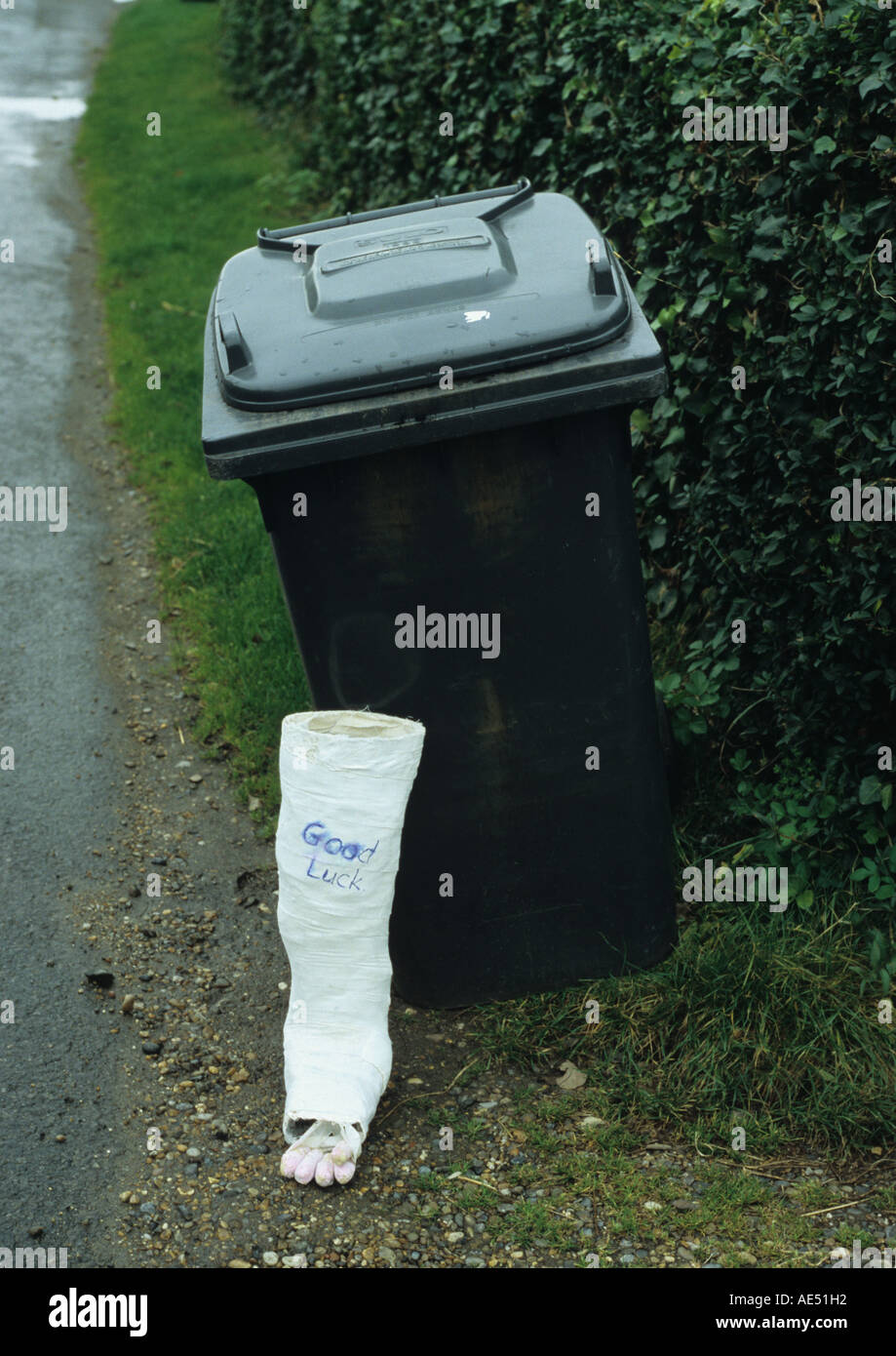 Putz weiter, Bin im Vereinigten Königreich Stockfoto