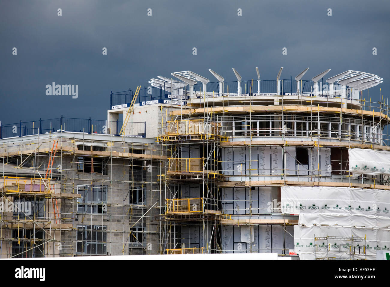 Neubau in Colchester in der Nähe von Hythe Quay Stockfoto