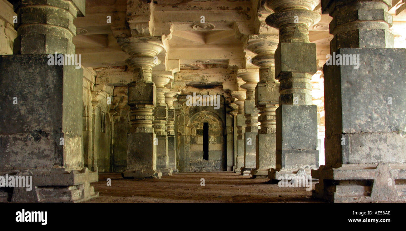 Verlassenen Tempel Indien Stockfoto