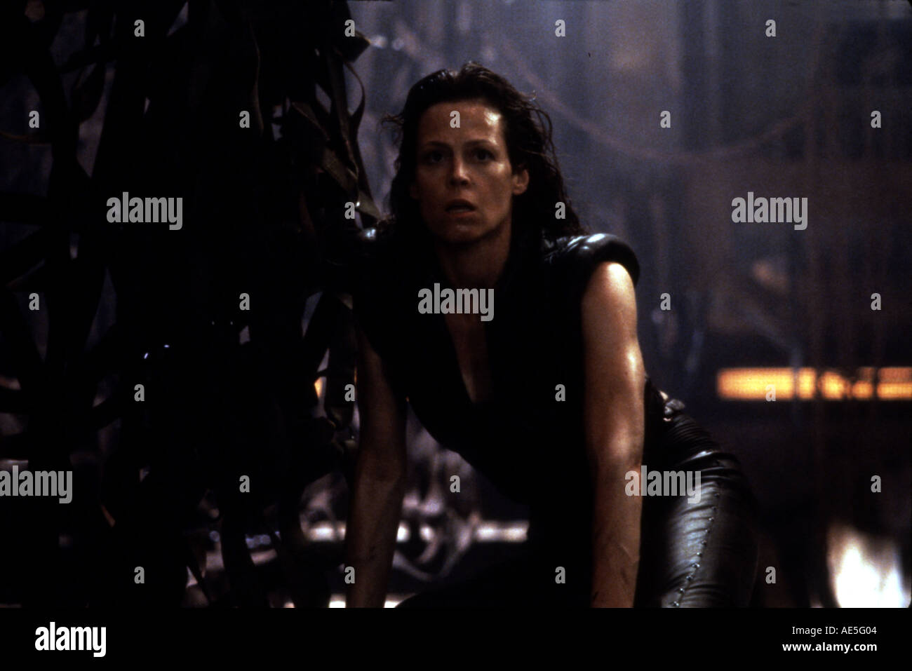 ALIEN Auferstehung 1997 Film mit Sigourney Weaver als Ripley Stockfoto