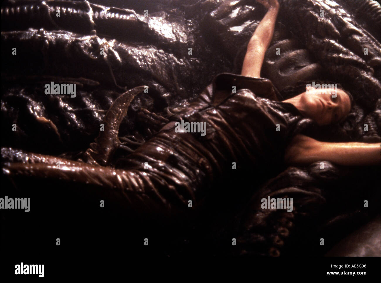ALIEN Auferstehung 1997 Film mit Sigourney Weaver als Ripley Stockfoto