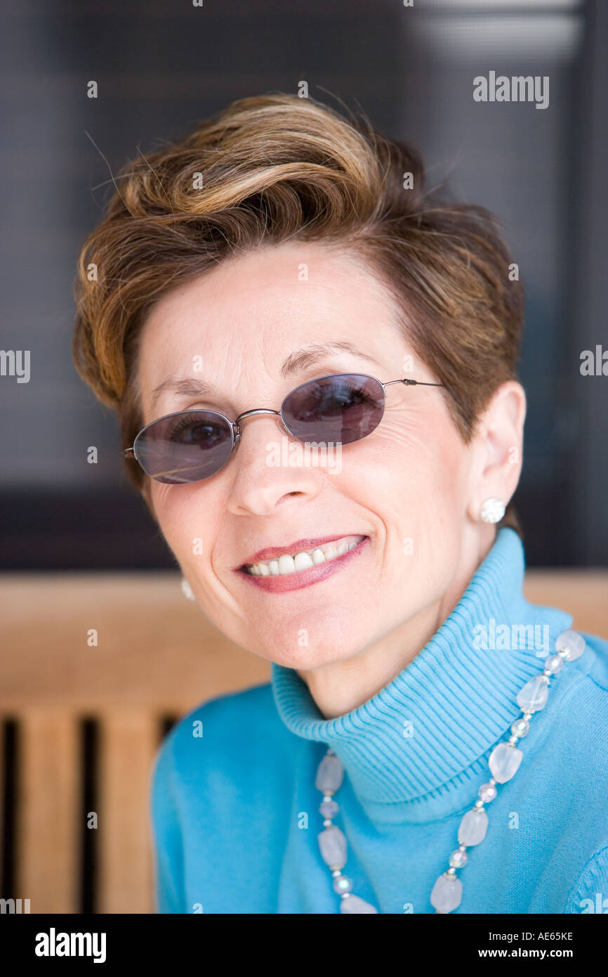 Porträt einer Frau Stockfoto