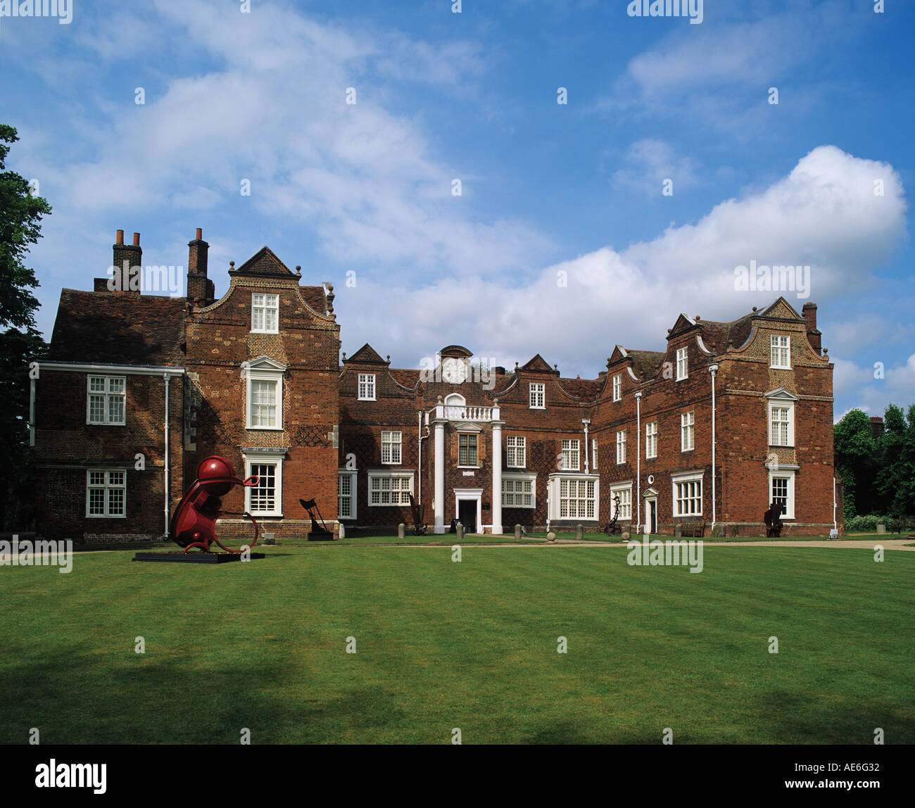 16. Jahrhundert Herrenhaus, erteilt die Stadt Ipswich die Cobbold Familie lokalen Brauereien jetzt ein feines Museum Suffolk Stockfoto