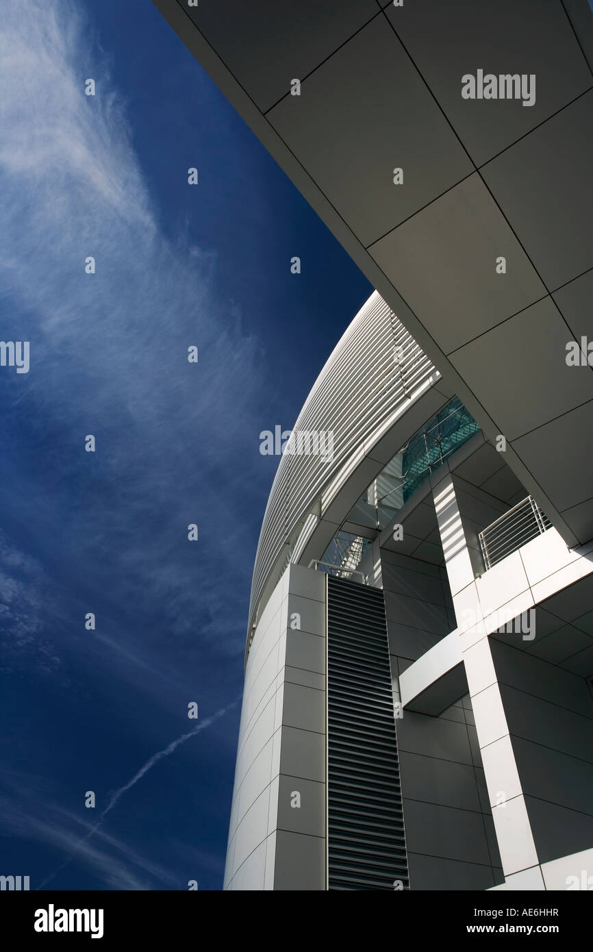 Das neue San Jose City Hall Gebäude, entworfen von dem Architekten Richard Meier. Stockfoto