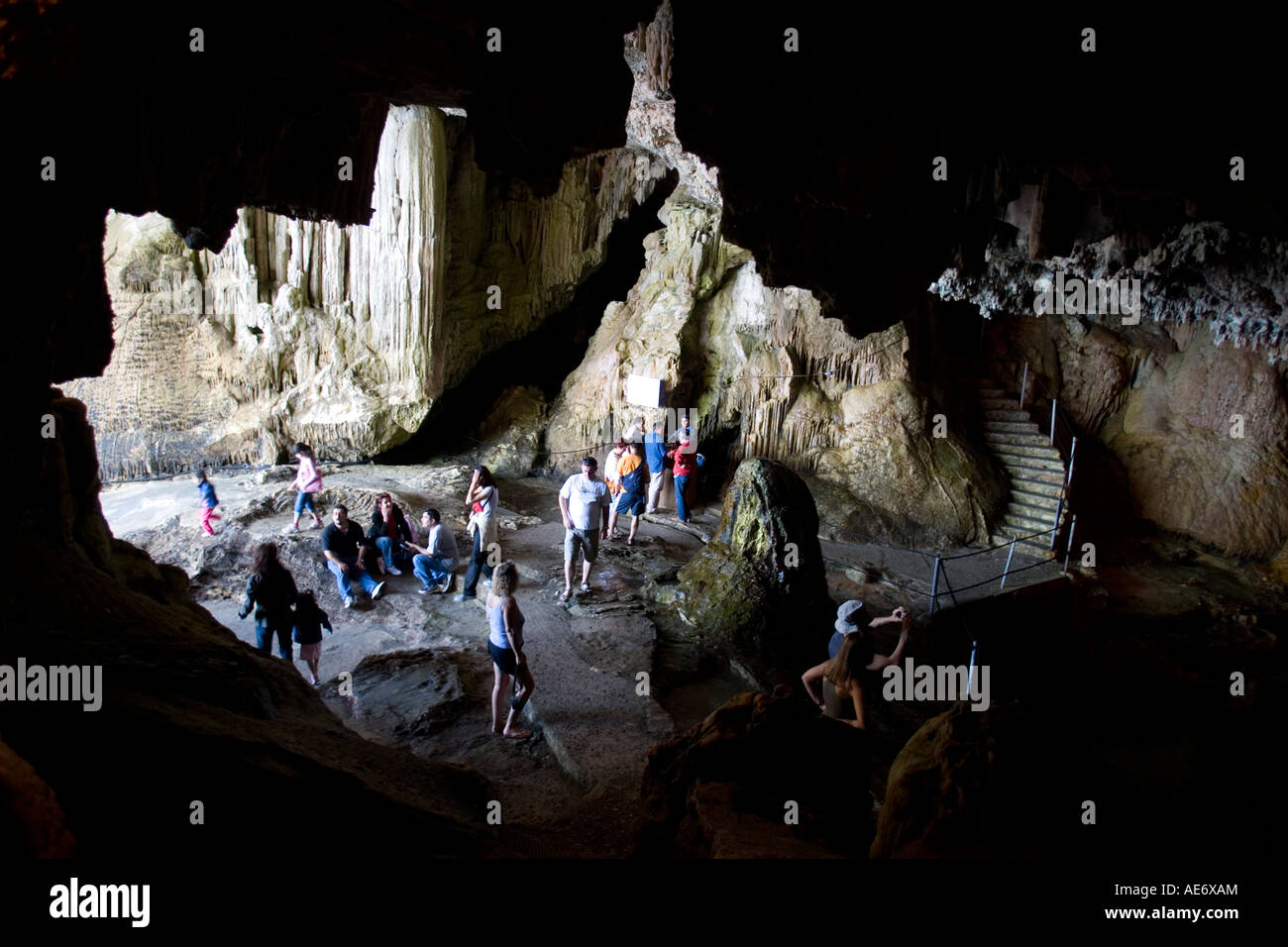 Grotta di Nettuno Capo Caccia-Sardinien-Italien Stockfoto