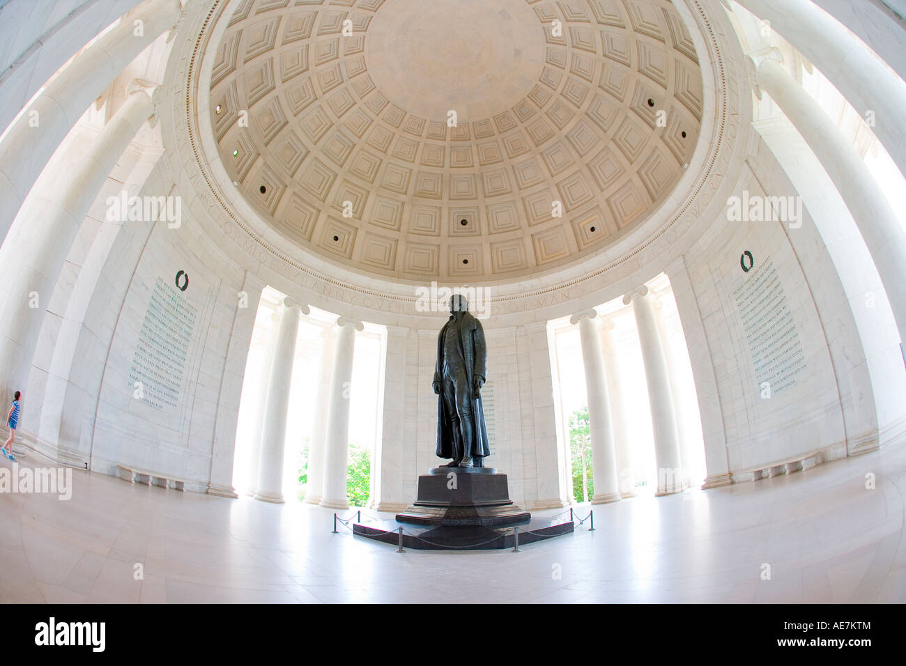 USA-Washington DC Thomas Jefferson memorial Stockfoto