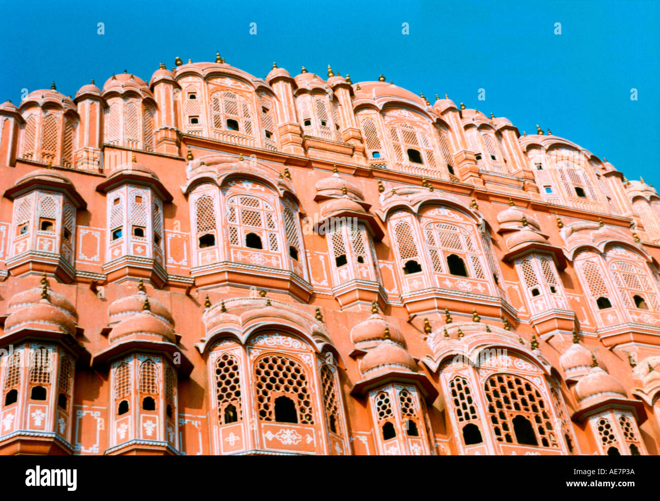Das Pink Palace in Jaipur, Rajasthan, Indien Stockfoto