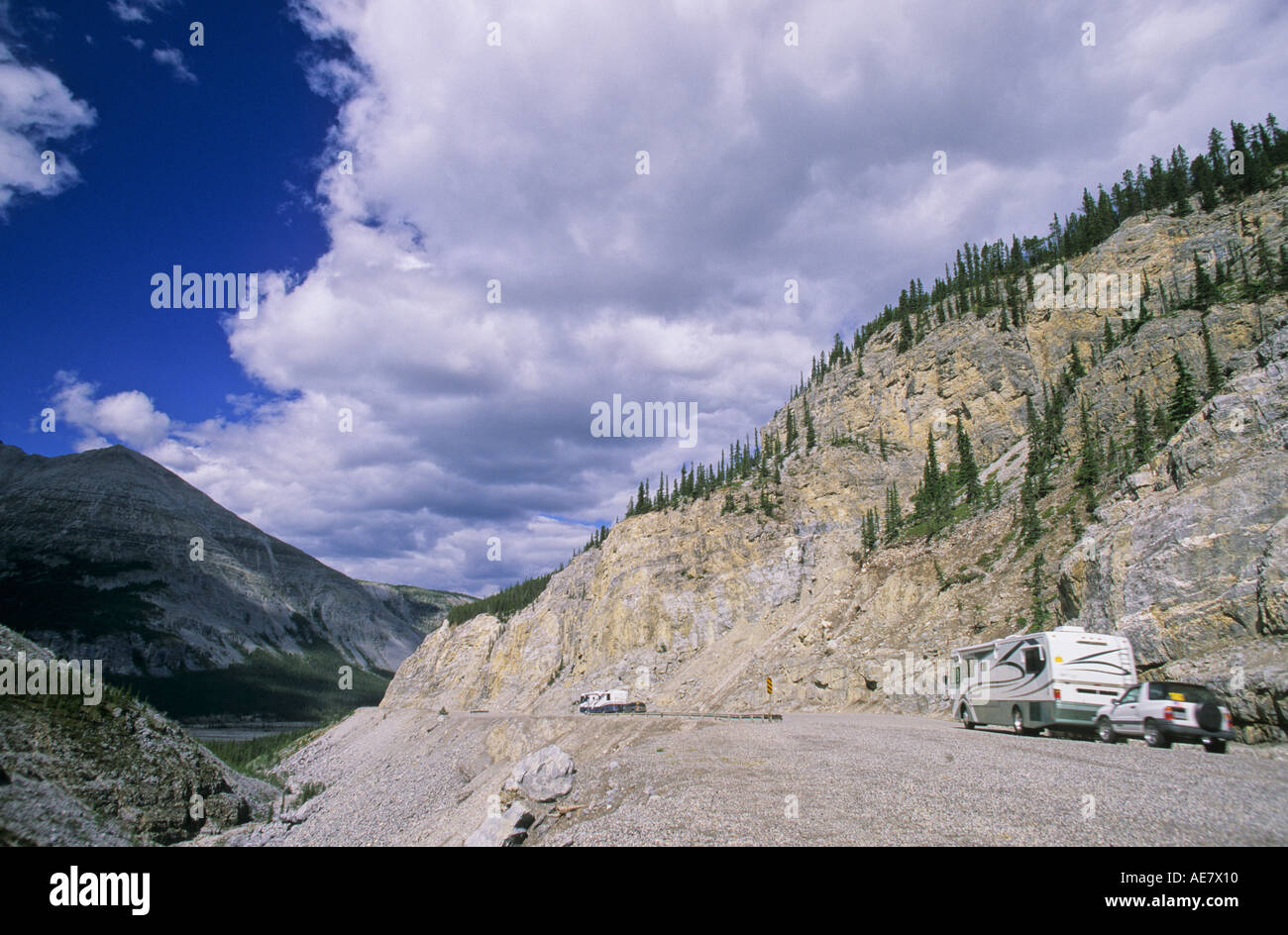 Alaska Highway Stone Mountain Provincial Park northern BC Kanada Stockfoto