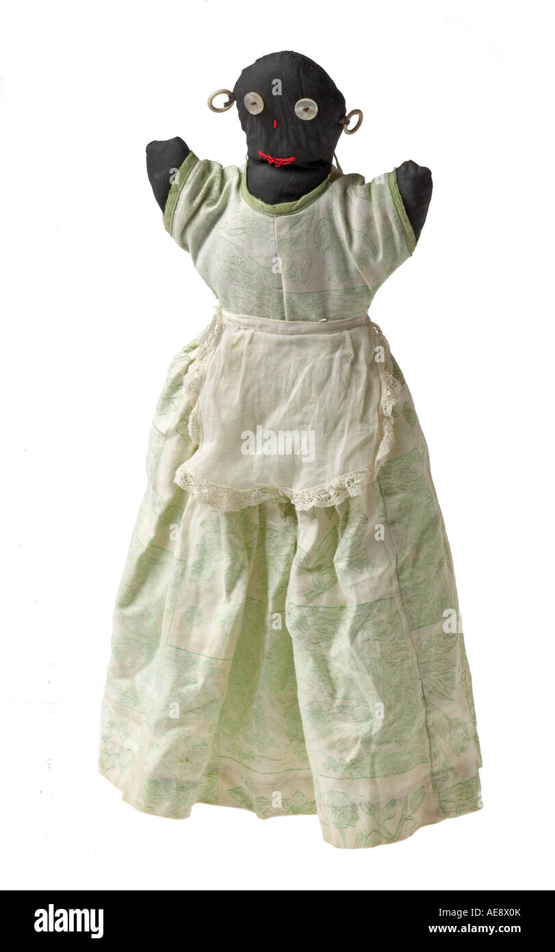 Antik-Tante Jemima Puppe Stockfoto
