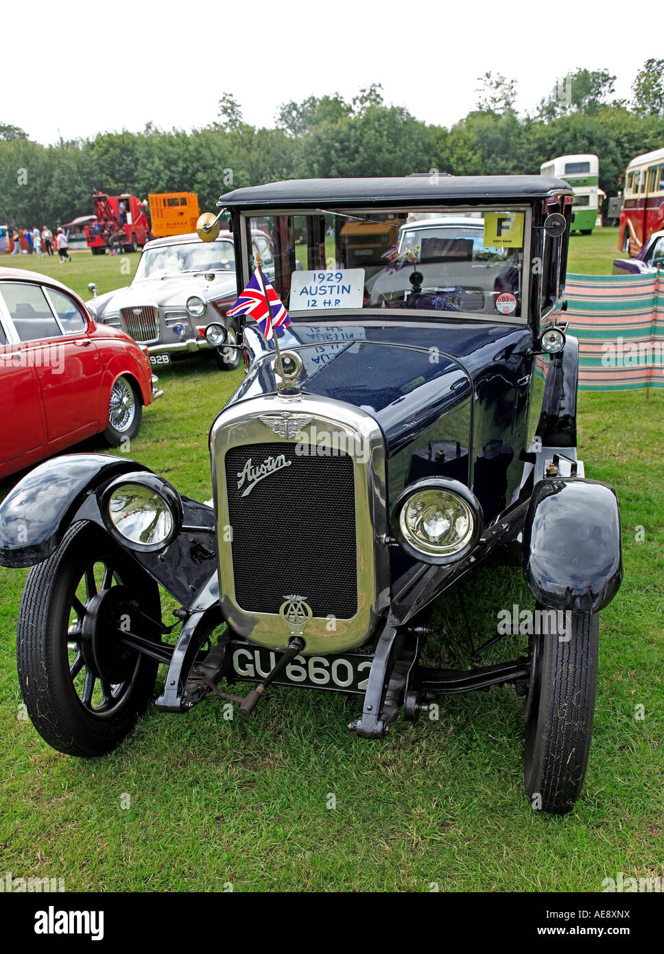 0010 Vintage Austin 12 aus dem Jahr 1929 Stockfoto