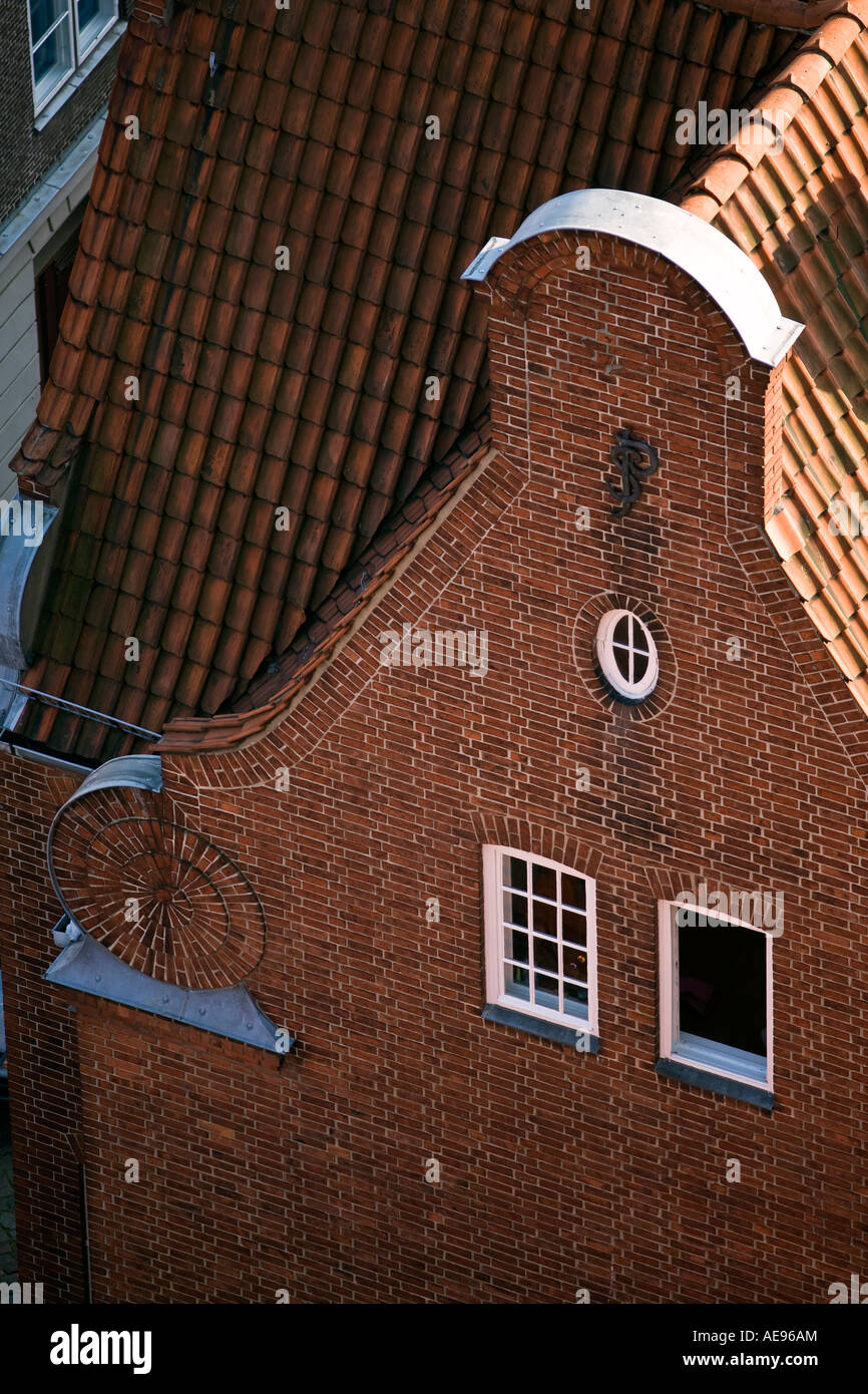 Backstein Haus Lübeck Schleswig-Holstein Deutschland Stockfoto