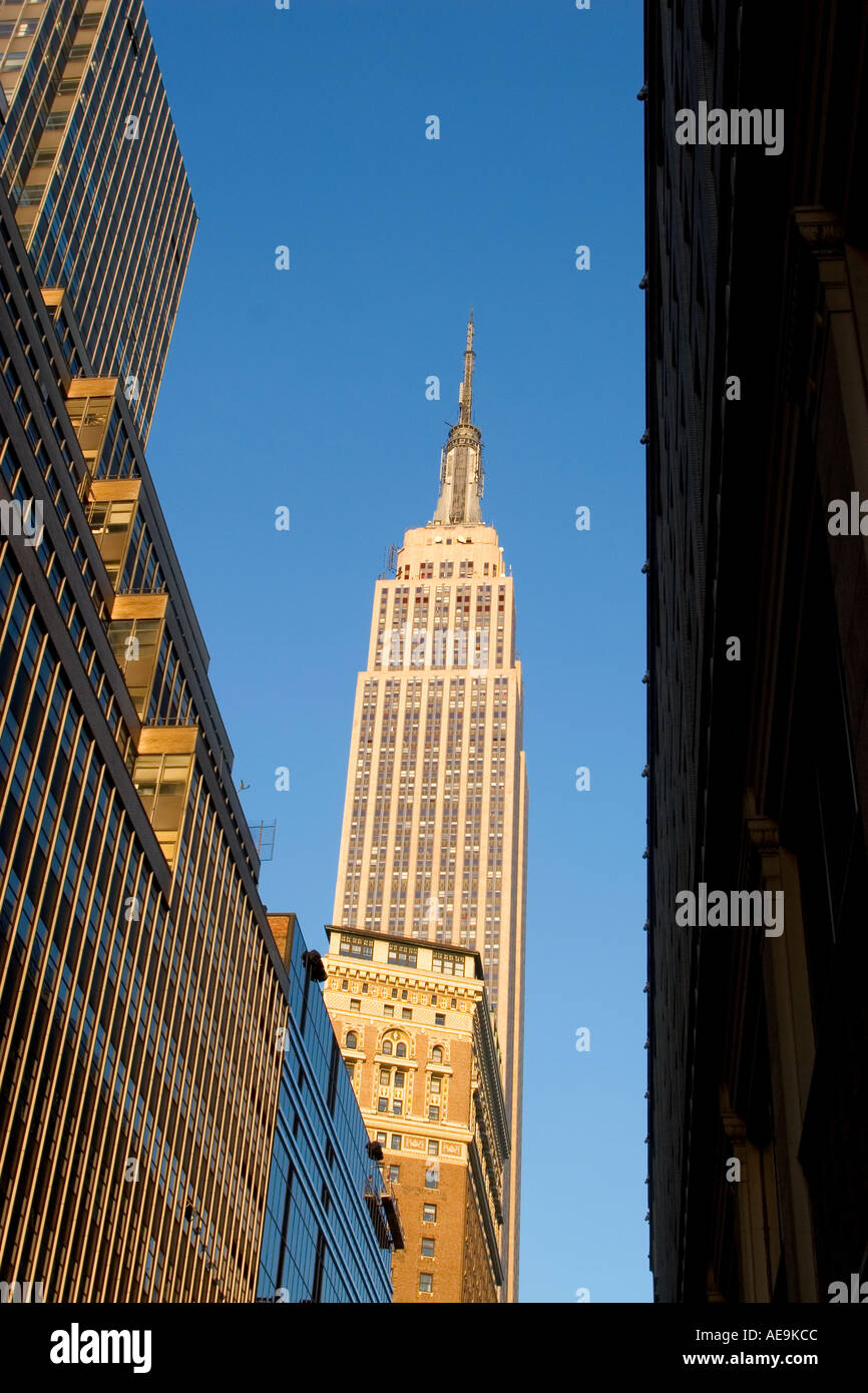 Empire State Building Manhattan NY USA Stockfoto