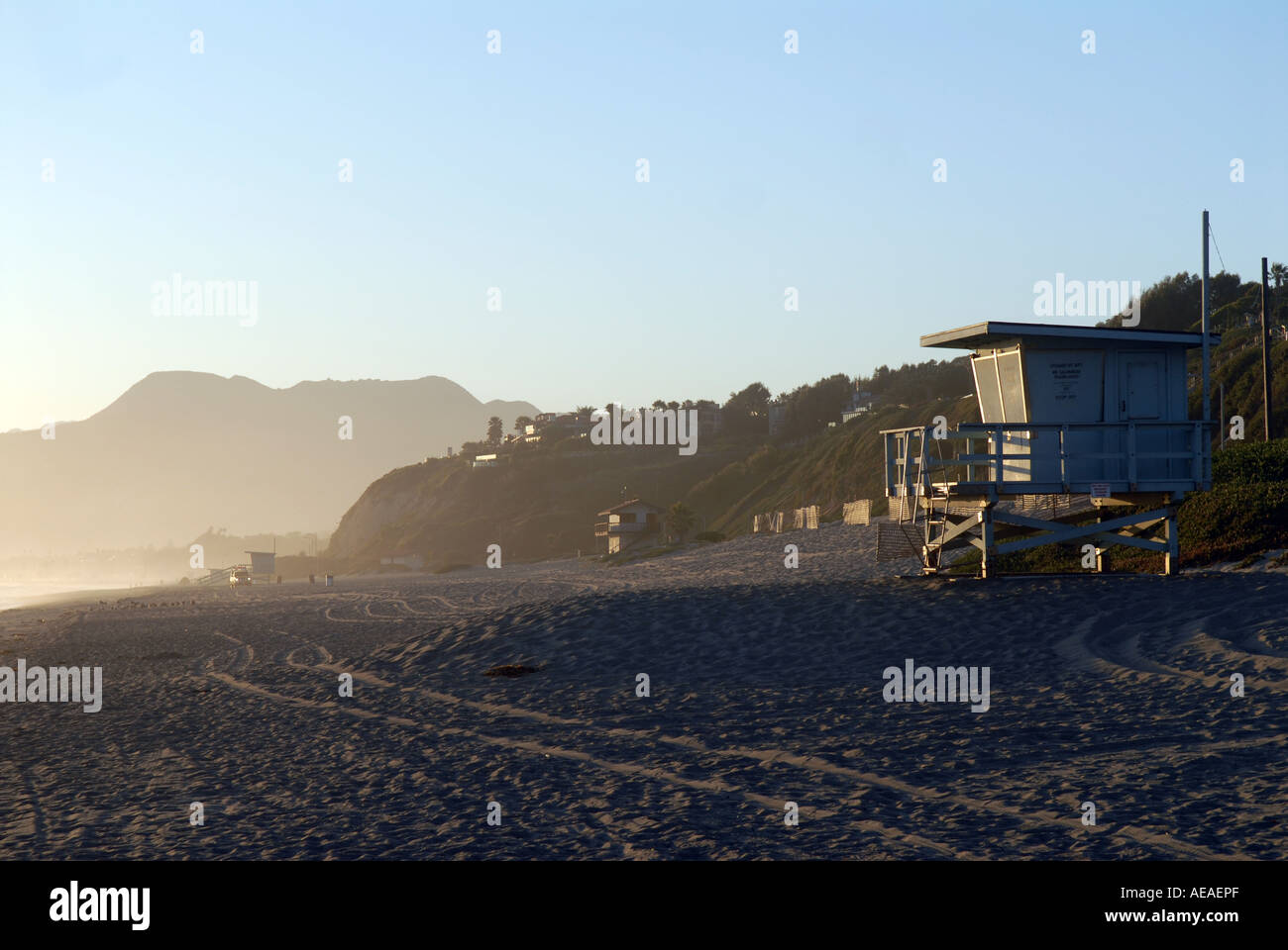Point Dume Beach, Malibu. Stockfoto