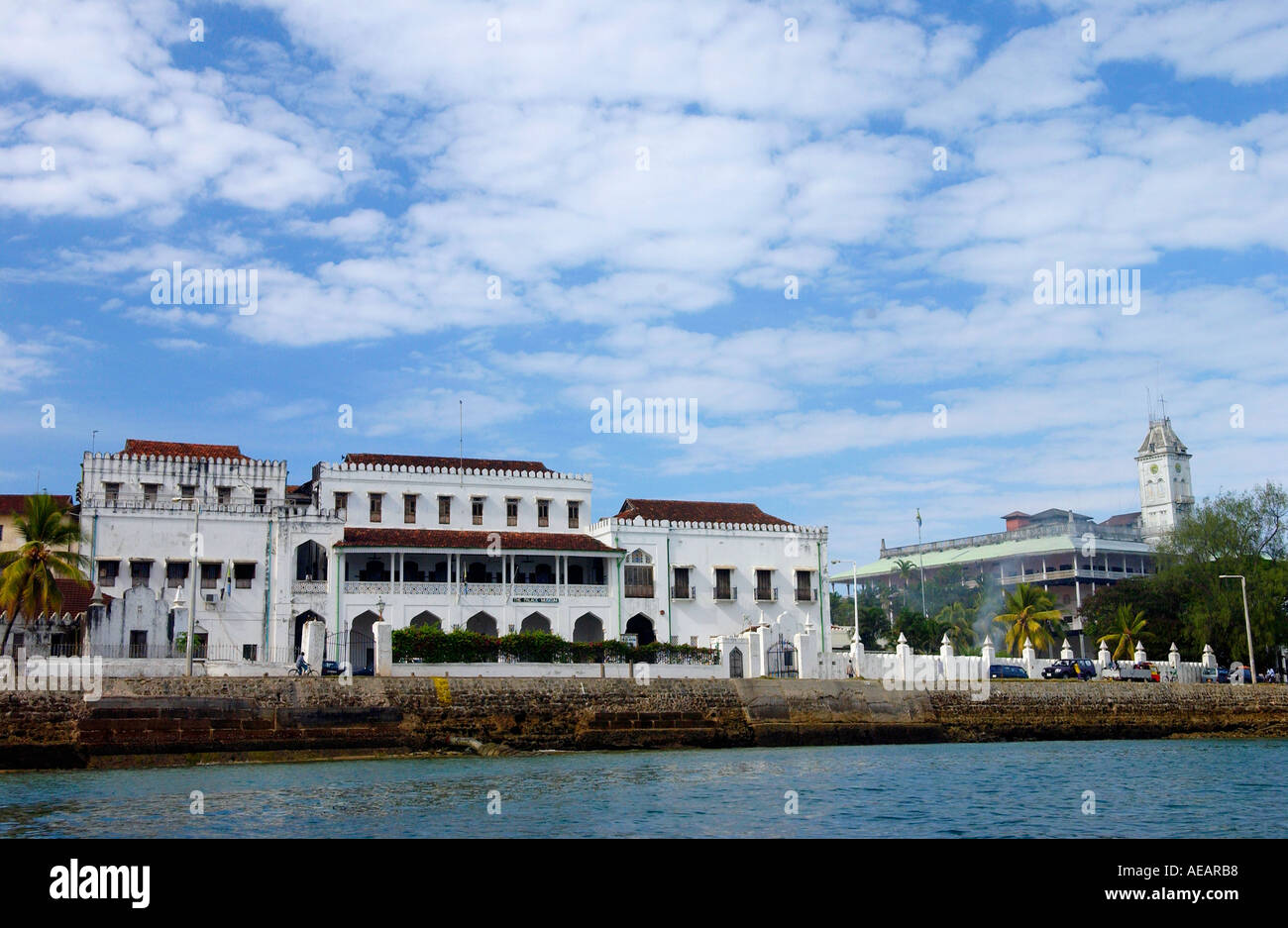 Die Insel Sansibar auch bekannt als Unguja Insel im Indischen Ozean Stockfoto