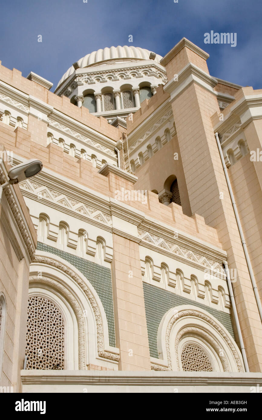 Tripoli, Libyen. Al-Jazira Square Moschee, ehemals italienischen Roman Catholic Cathedral. Stockfoto