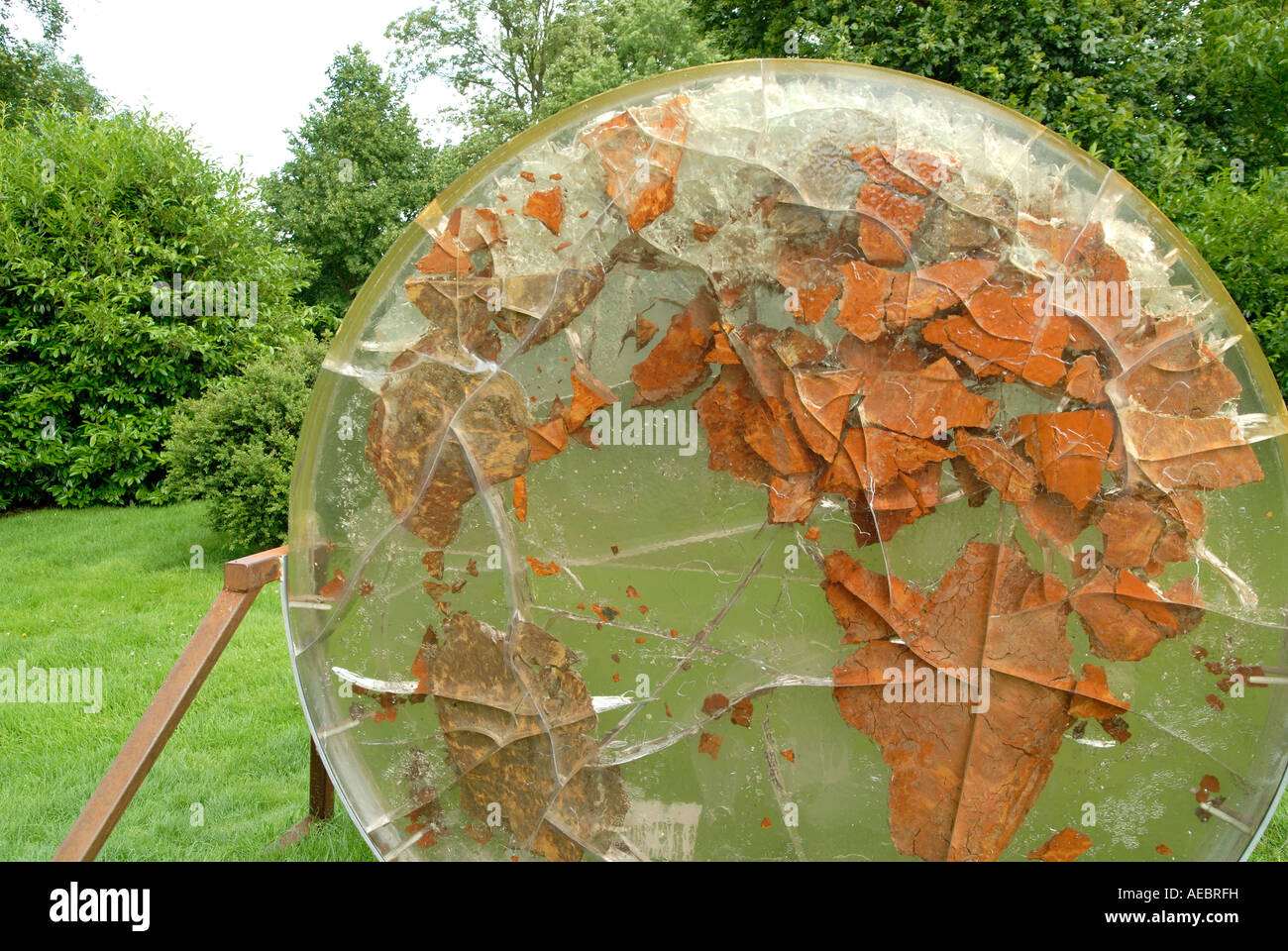 Der Skulpturenpark in Burghley House, Stamford, Lincolnshire Stockfoto