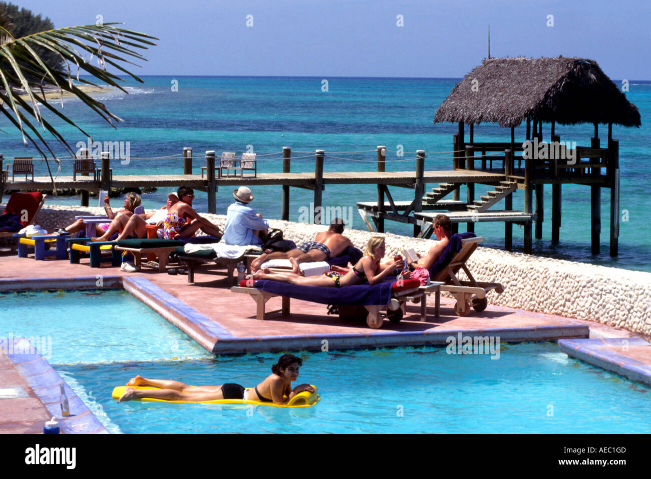 Bahama Bahamas lateinischen Karibik tropisch schön Stockfoto