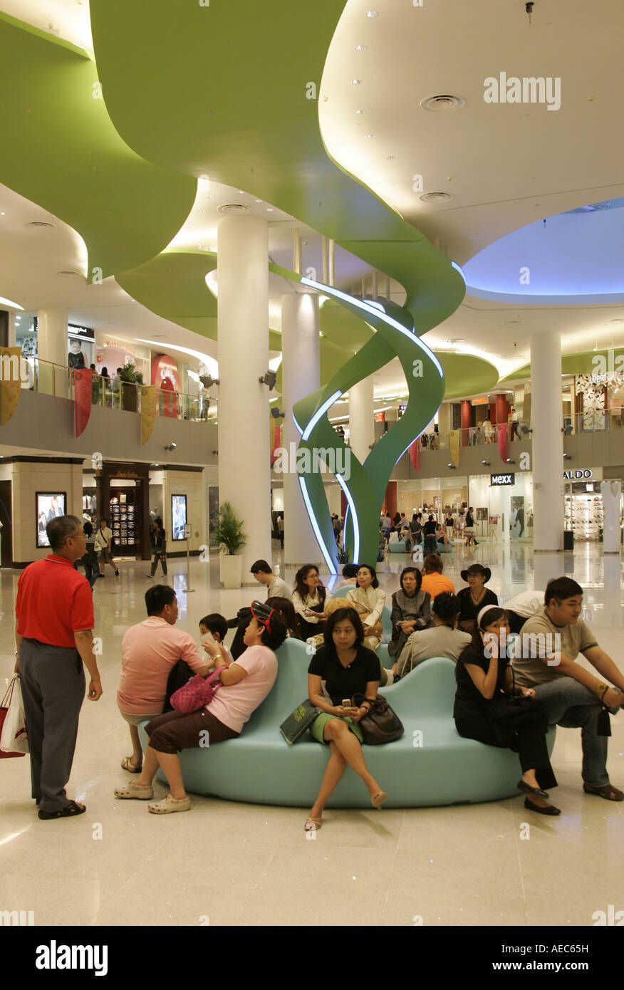VIVO City Shopping Centre in Singapur Stockfoto
