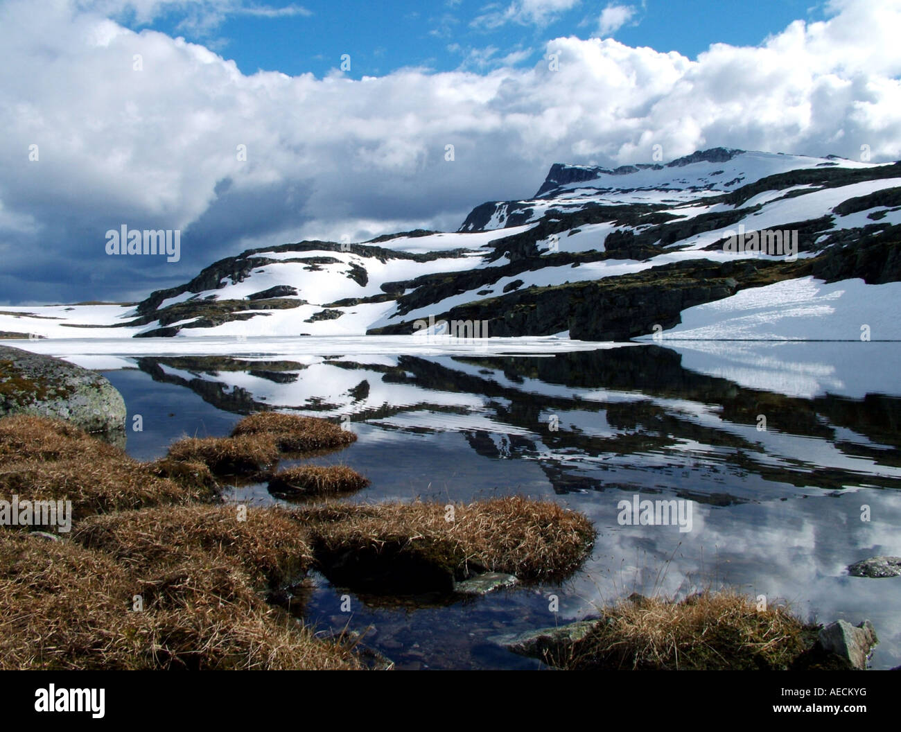 natürliche Landschaft Nord-Norge, Norwegen, Nord-Norge Stockfoto