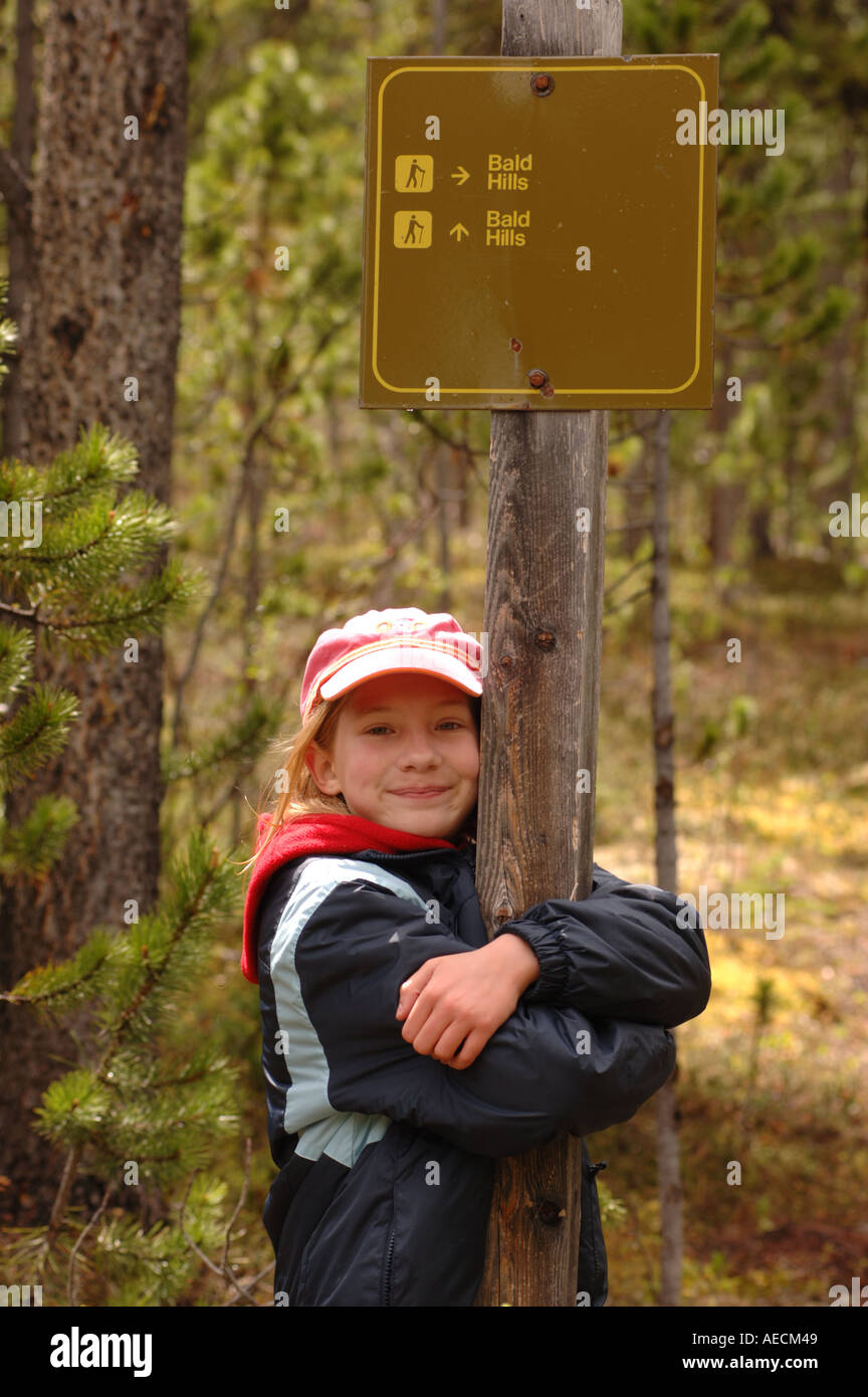 Der Jasper National Park Kanada Stockfoto