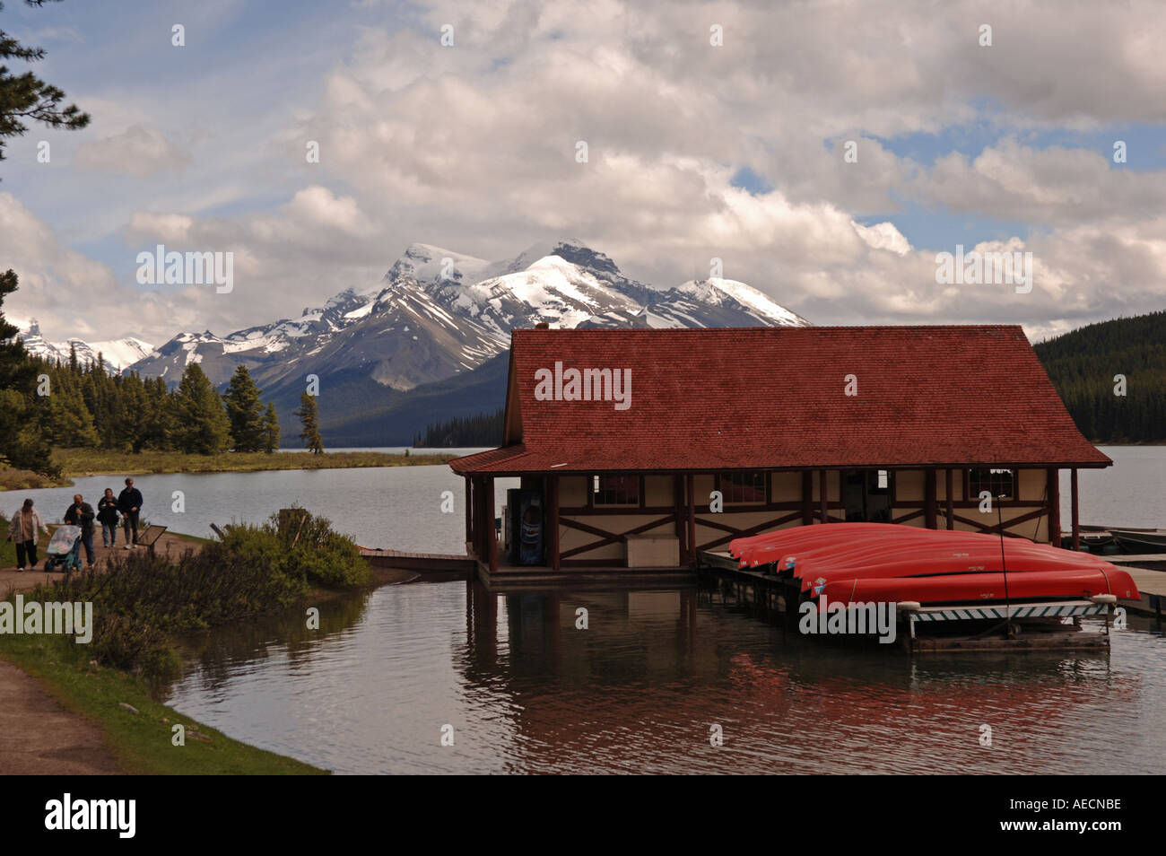 Der Jasper National Park Kanada Stockfoto