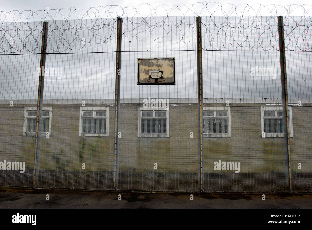 Maze Prison, H-Blocks, außerhalb Belfast, Nordirland Stockfoto