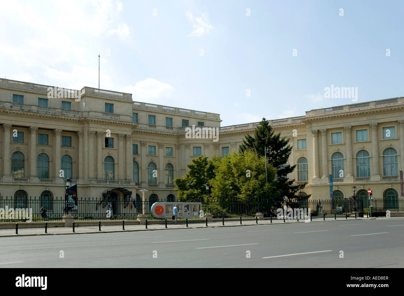 National Museum of Contemporary Art, dem königlichen Palast am Platz der Revolution, Kunst Bezirk Bukarest/Rumänien, Europa, EU Stockfoto