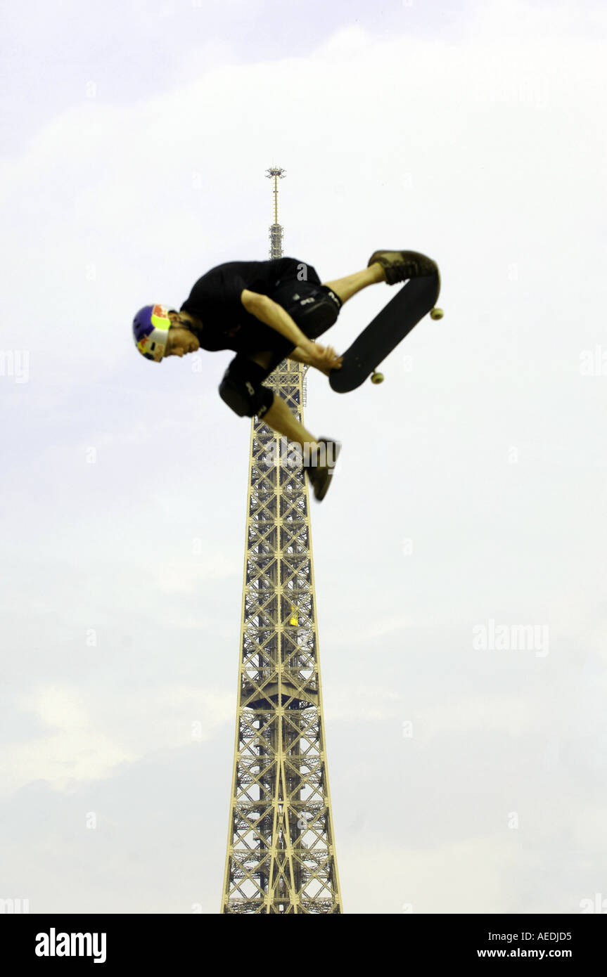 Skateboarder Stockfoto