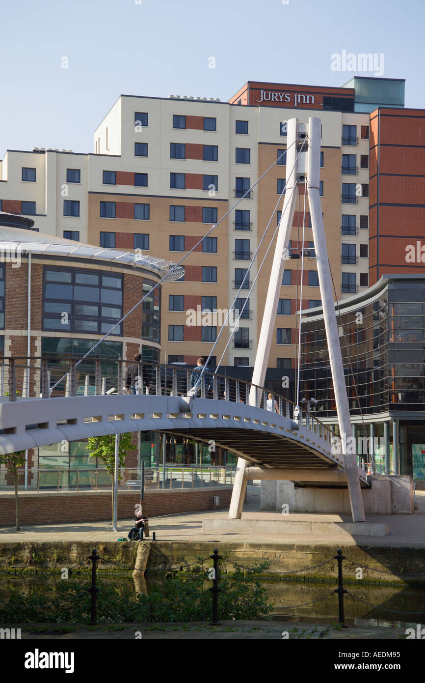 [Regeneration] neue Bezirksbüros Leeds Yorkshire Stockfoto