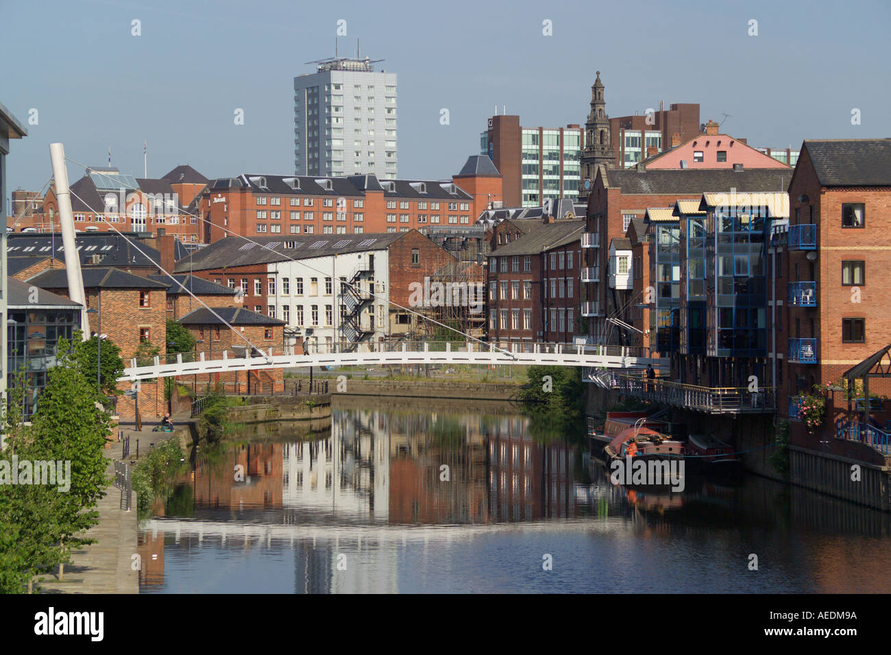 [Regeneration Bereich] [Gehäuse] Leeds-Yorkshire Stockfoto