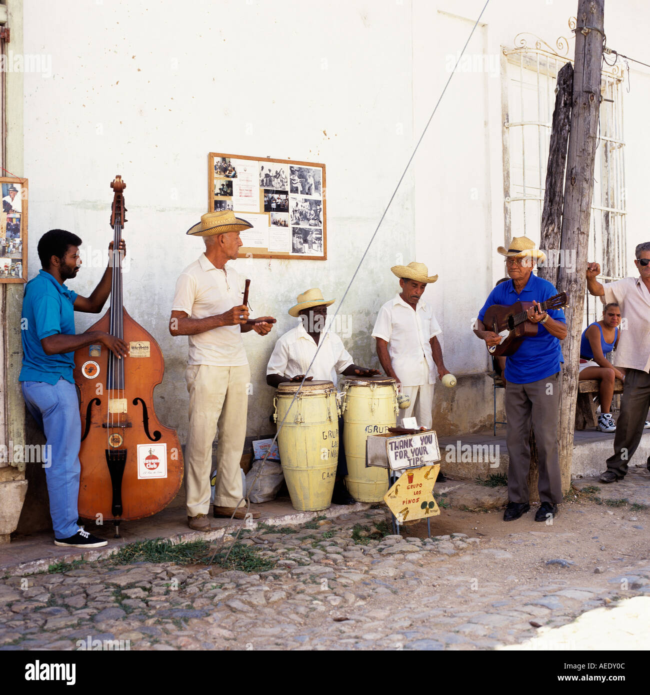 Jazz-Band Havanna Kuba Karibik Stockfoto