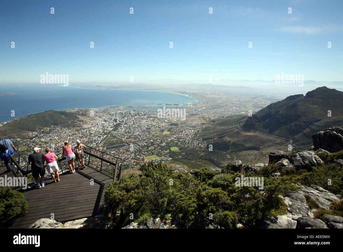 Table Mountain-Kapstadt Stockfoto