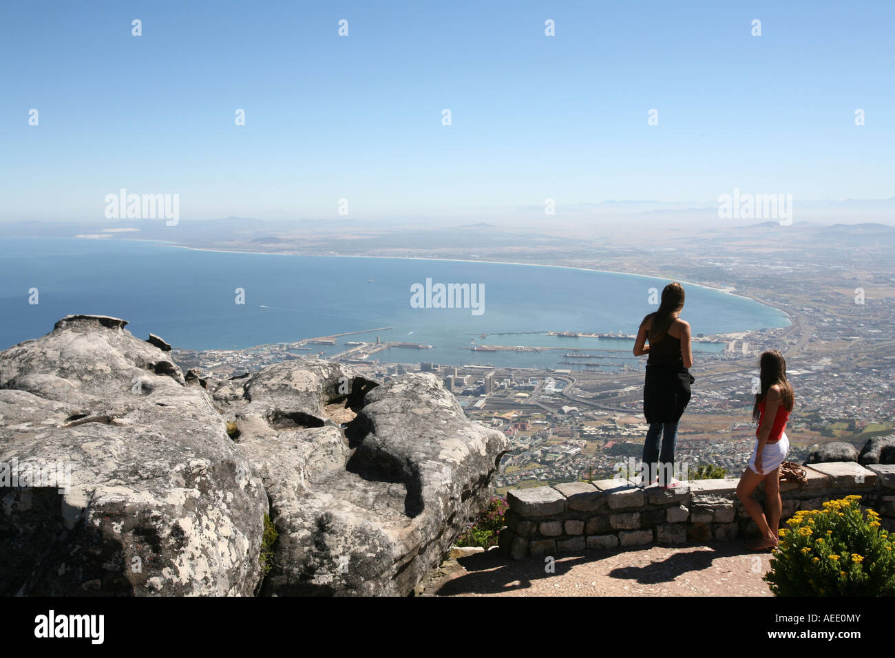 Table Mountain-Kapstadt Stockfoto