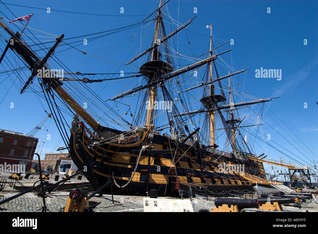 HMS Victory, England UK Stockfoto