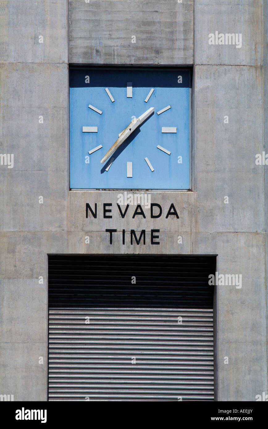 Nevada Stechuhr Hooverdamm NV Stockfoto