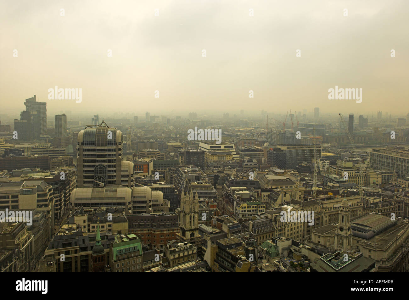 Der Londoner Skyline, darunter Barclays Bank Stadtbüros Gebäude 54 Lombard Street Stockfoto