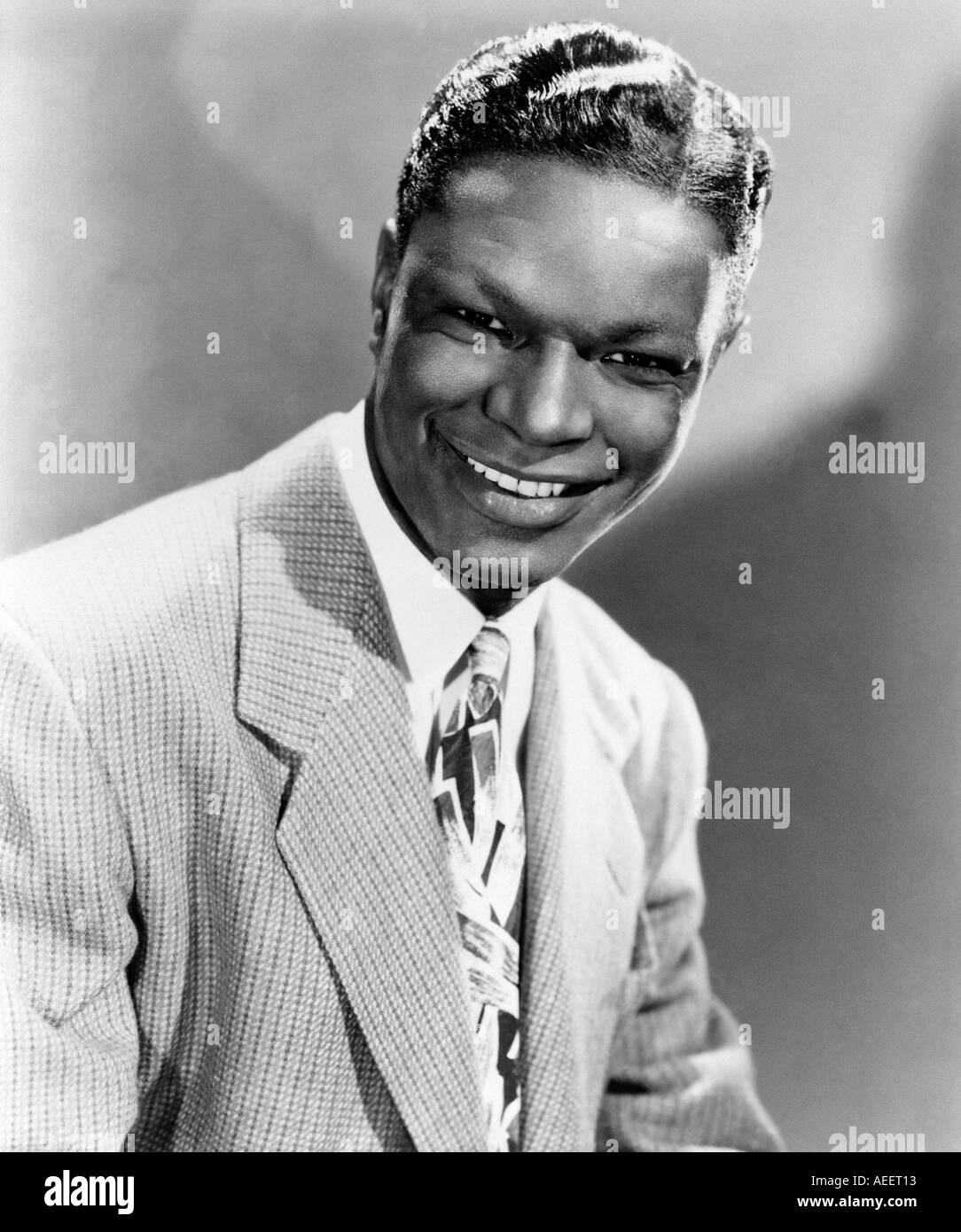 NAT KING COLE (1919-1965), US-amerikanischer Sänger über 1964 Stockfoto