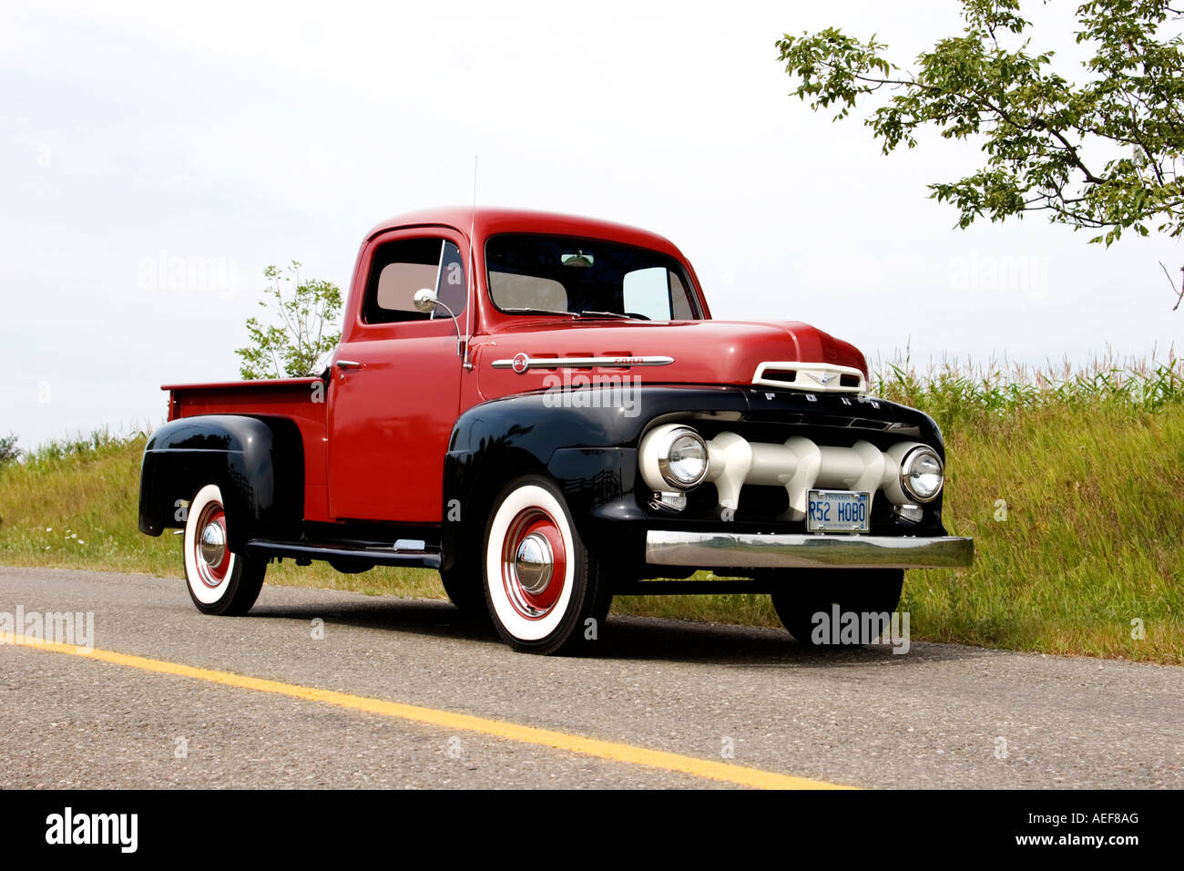 1952-F1-Ford Pick Up Truck Stockfotografie - Alamy