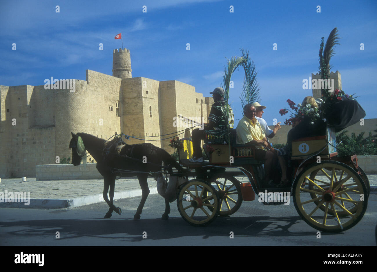 Ribat Monastir Tunesien Stockfoto