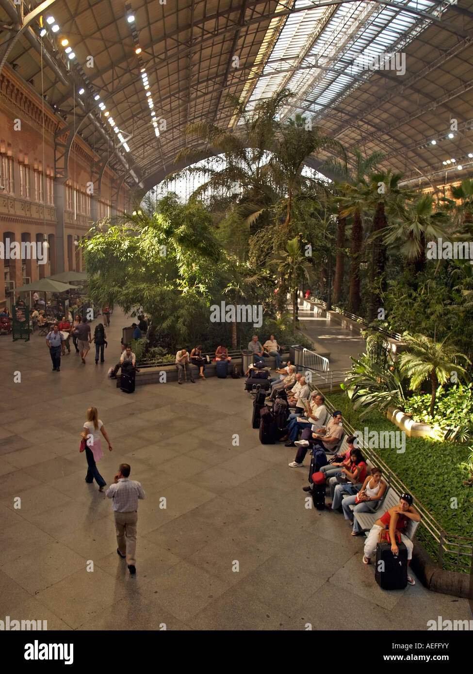 Bahnhof Atocha in Madrid, Spanien Stockfoto